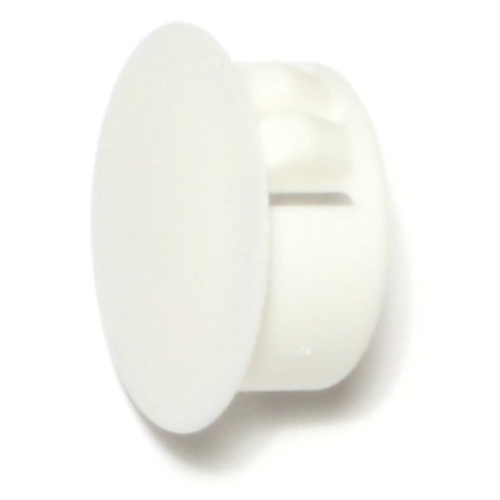 MIDWEST FASTENER 3/4" White Nylon Plastic Flush Head Hole Plugs 8PK 69452